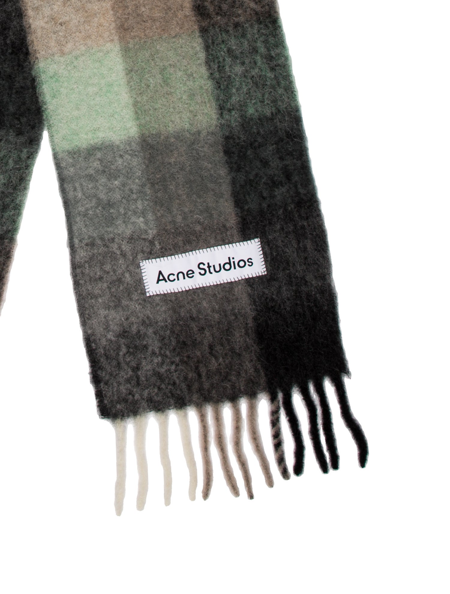 Acne Studios Wool Pashmina Alpaca Scarf