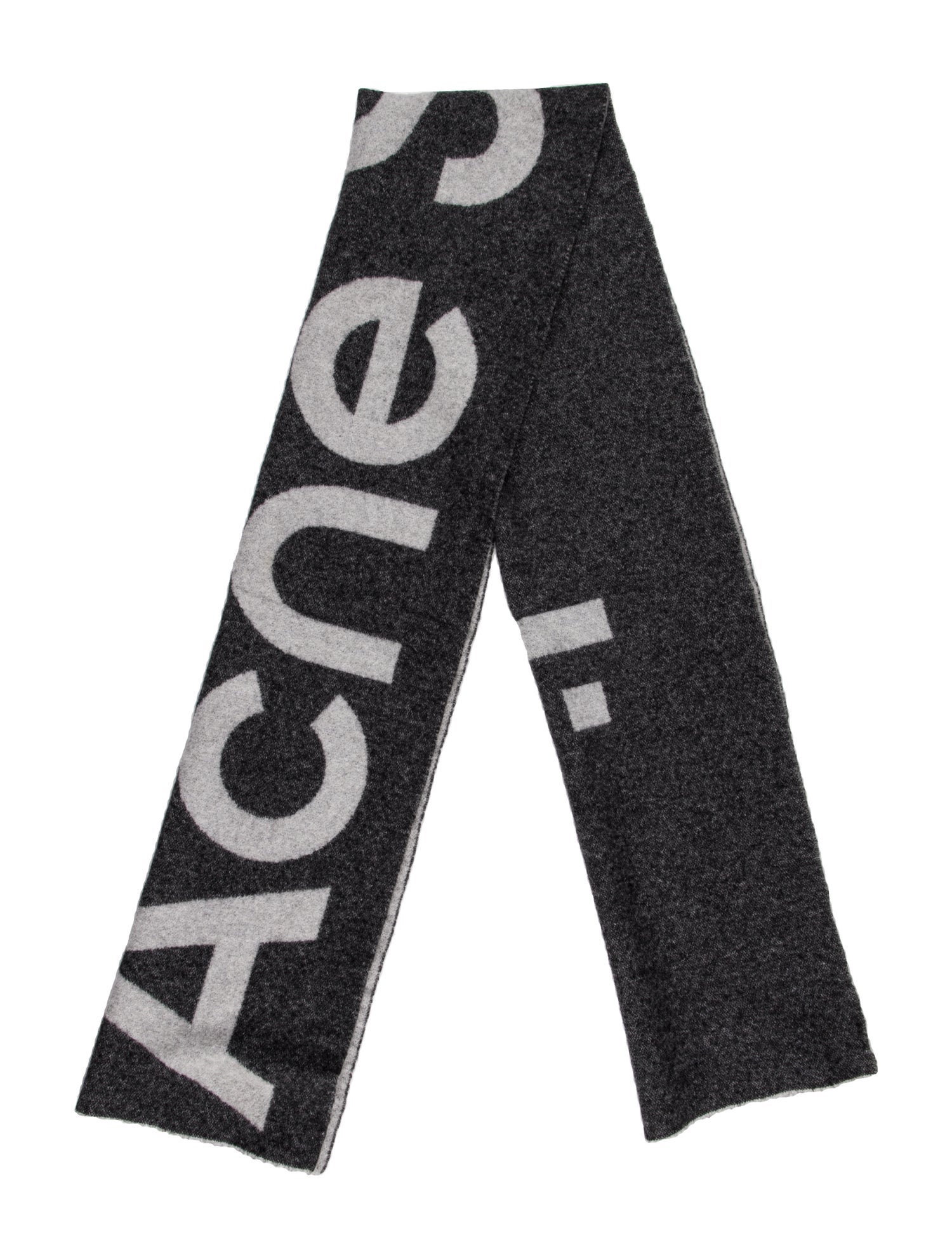 Acne Studios Wool Printed Scarf