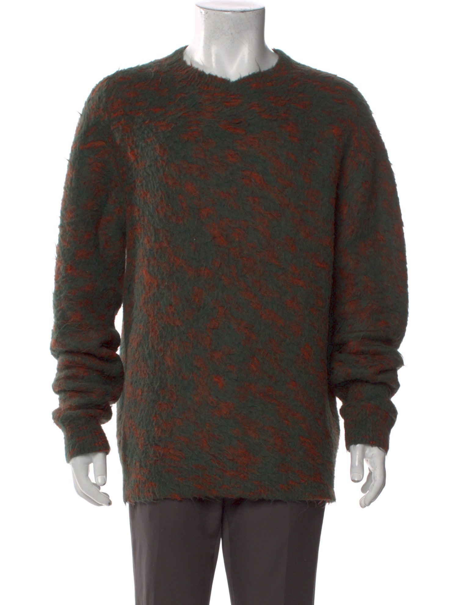 Acne Studios Printed Crew Neck Pullover