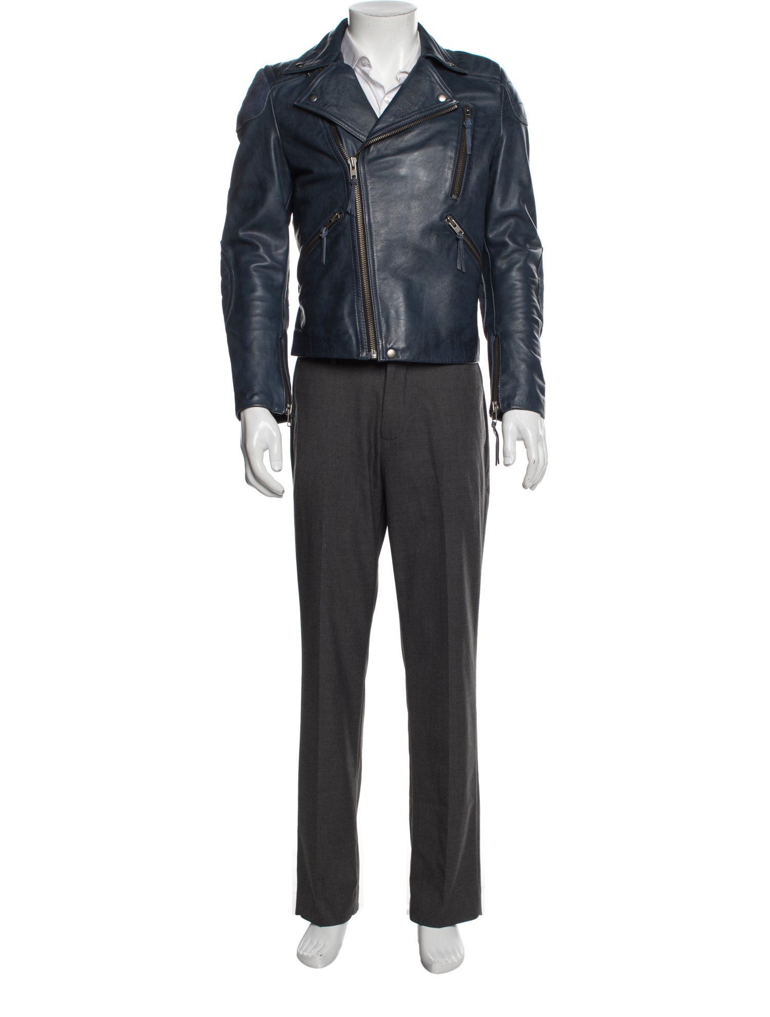 Acne Studios Leather Moto Jacket