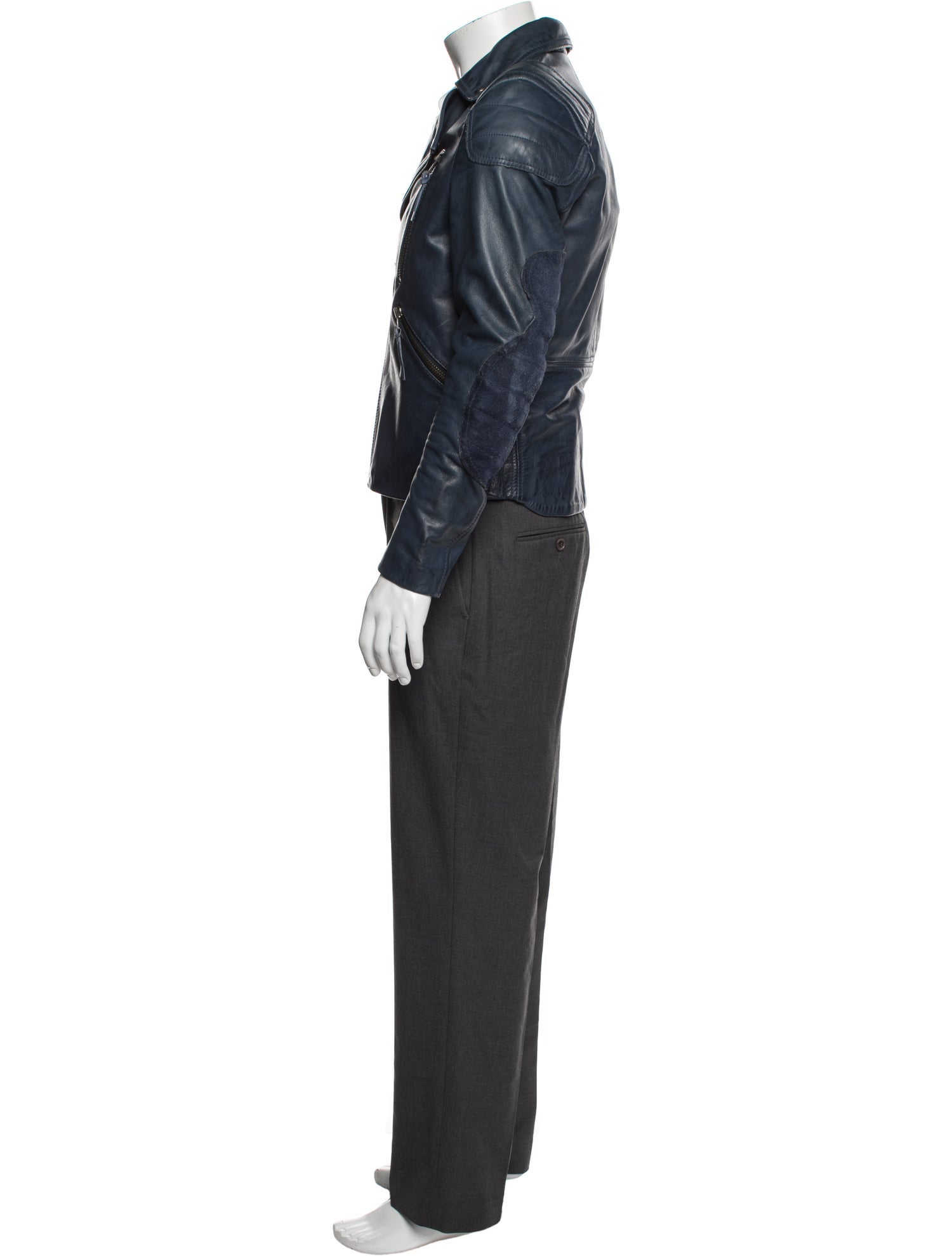 Acne Studios Leather Moto Jacket