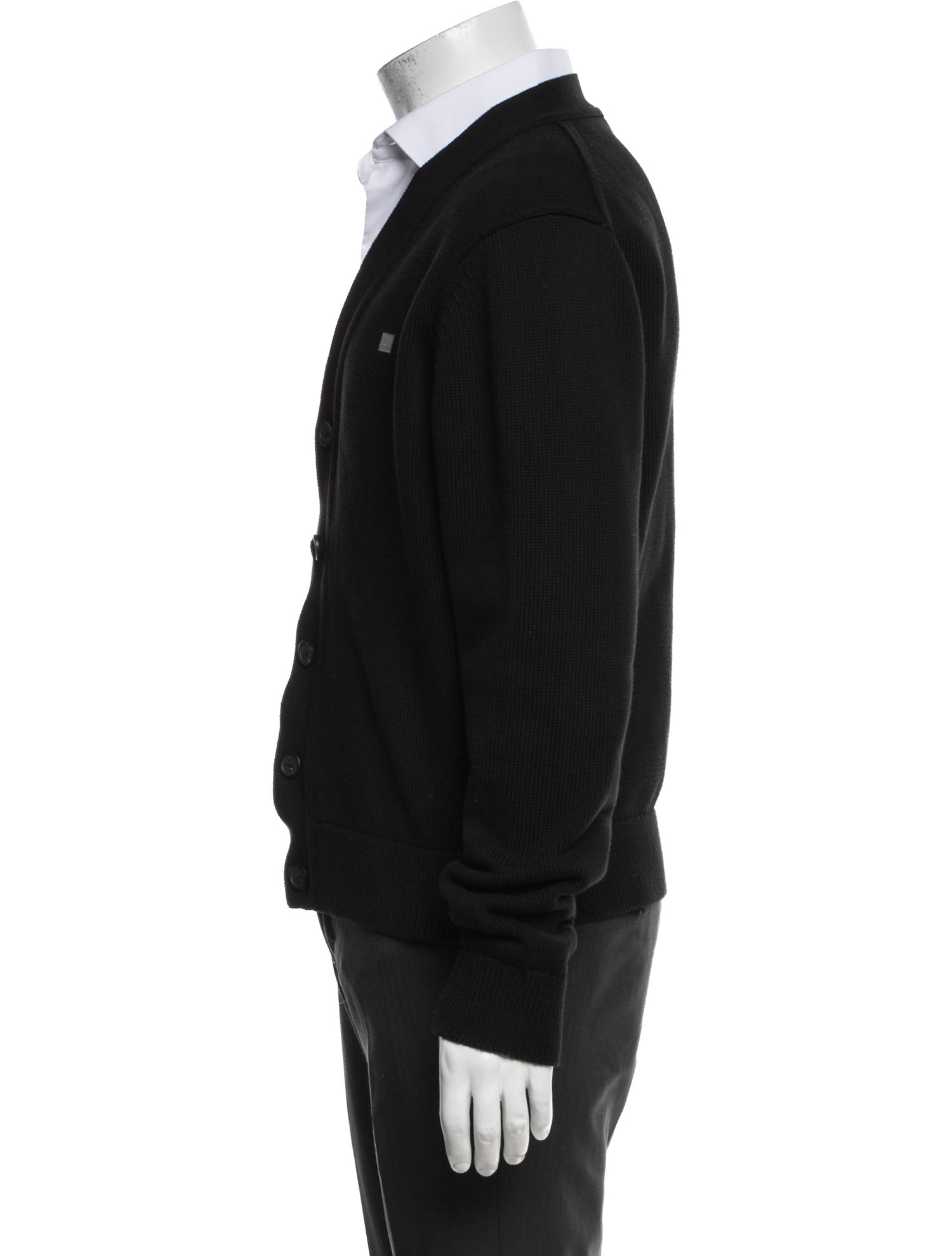 Acne Studios V-Neck Long Sleeve Cardigan