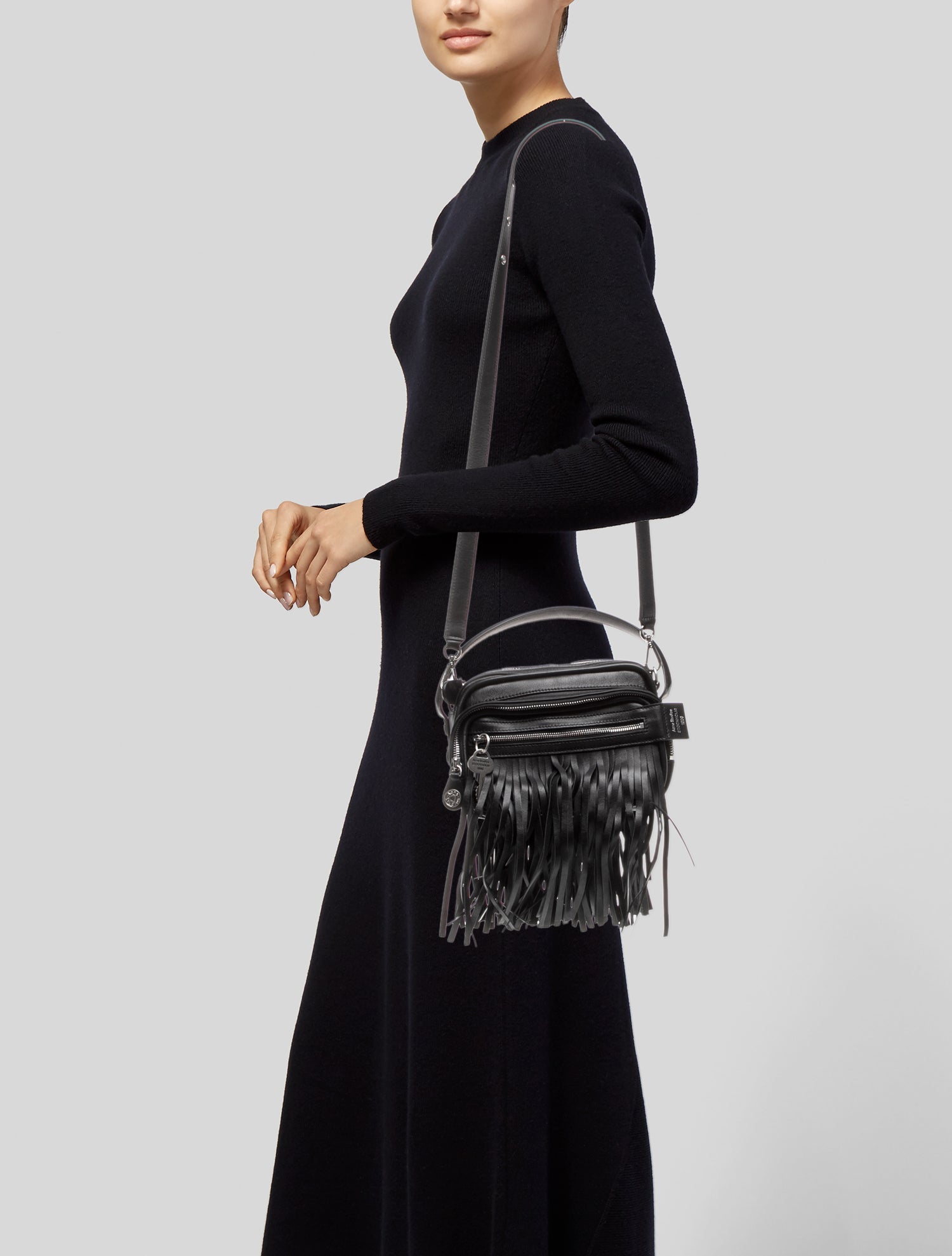 Acne Studios Leather Top Handle Bag
