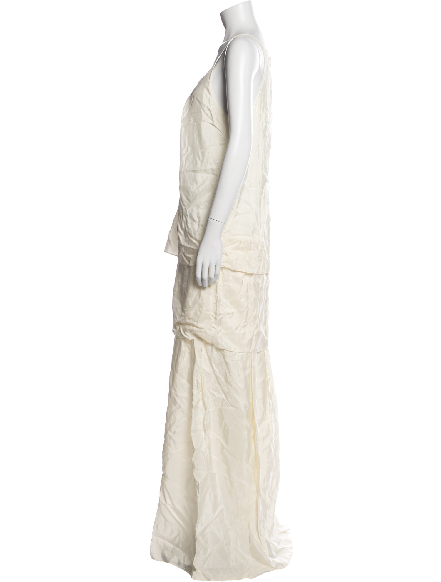 Acne Studios Silk Long Dress