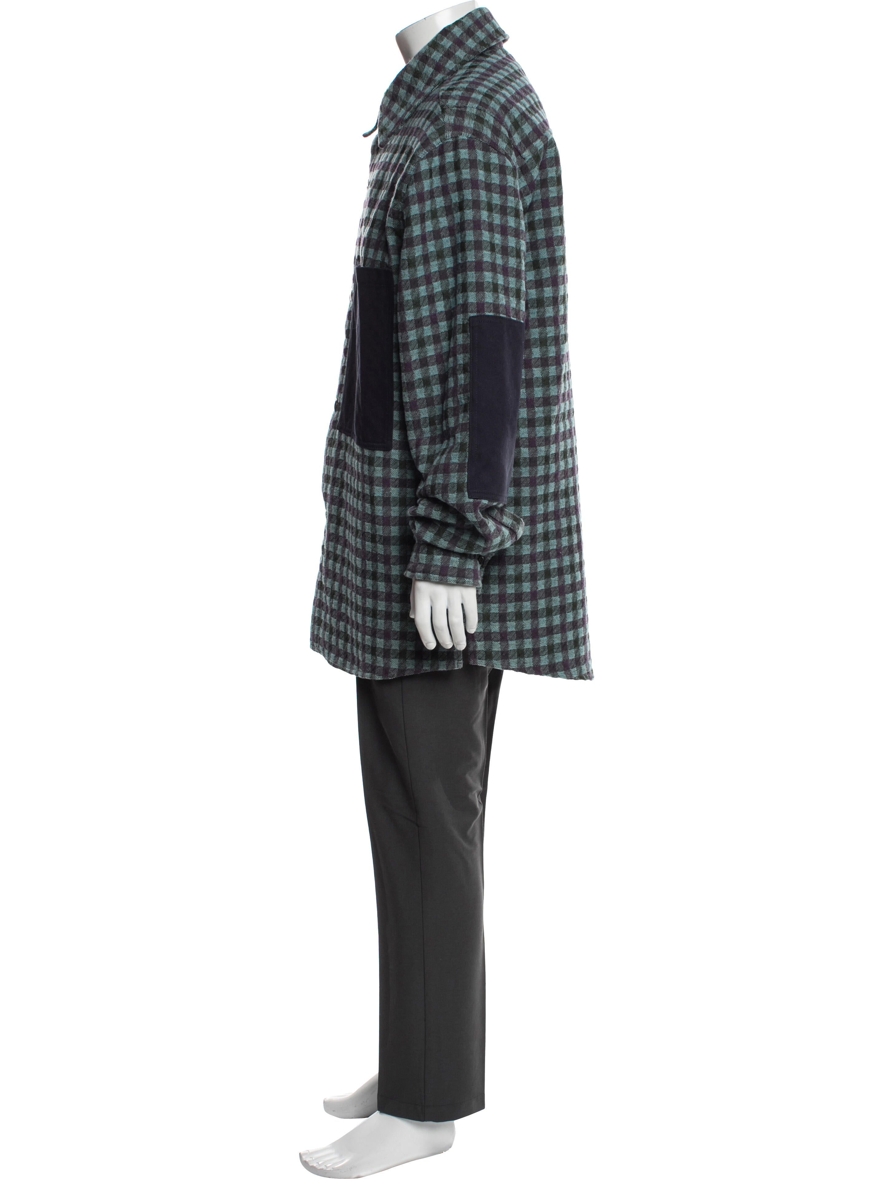 Acne Studios Plaid Print Jacket