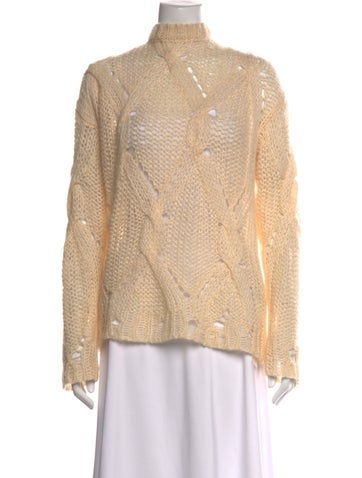 Click to view more detailed imagery on our partner's website Pre-owned Acne Studios Mock Neck Sweater In Neutrals