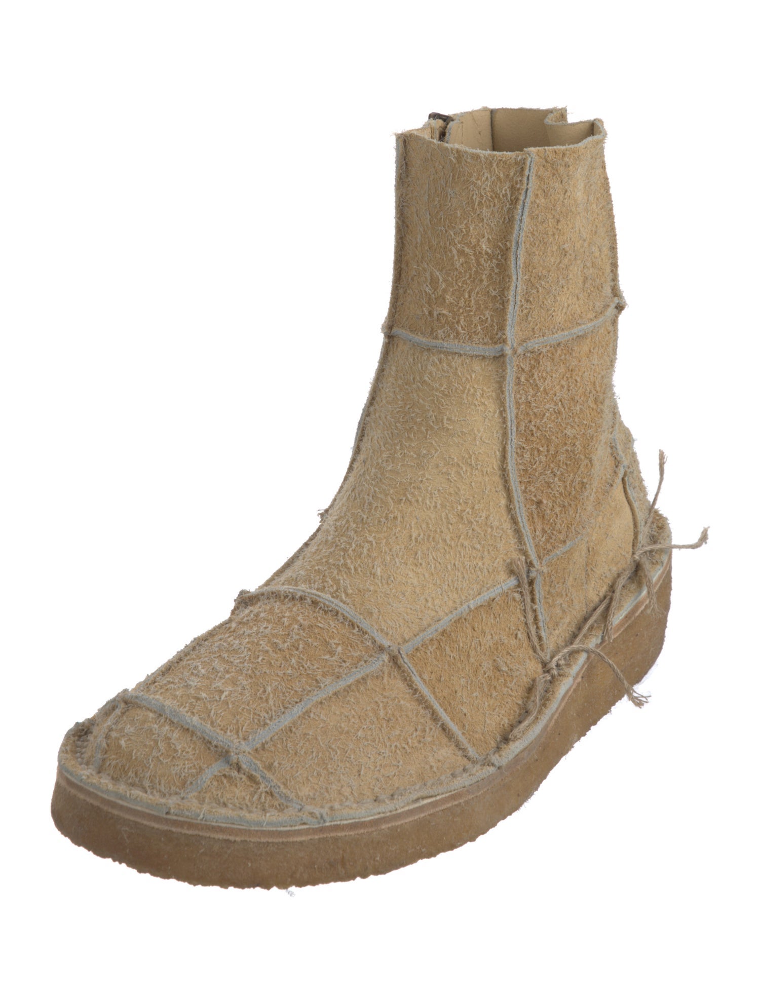 Acne Studios Suede Distressed Accents Boots