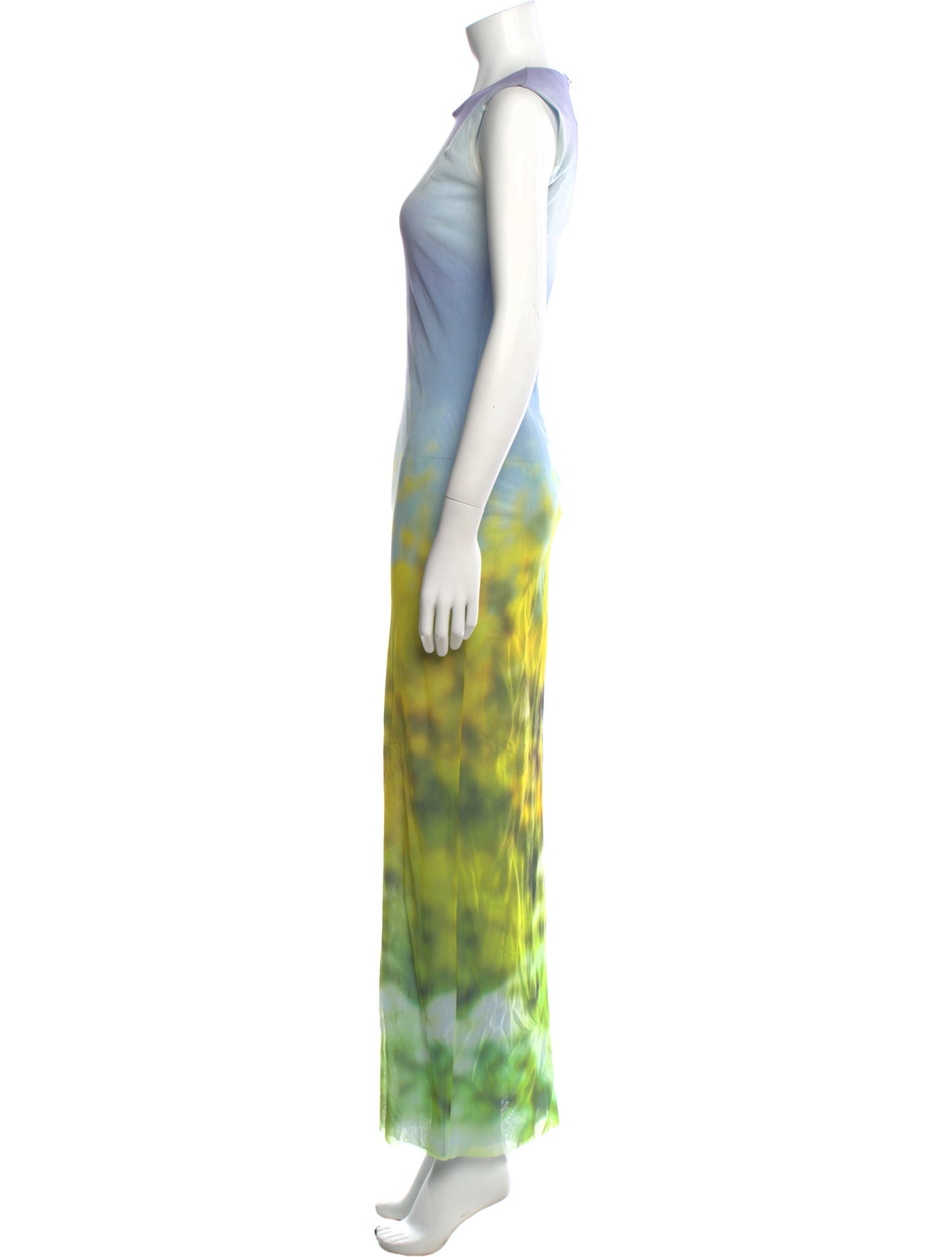 Acne Studios Printed Long Dress