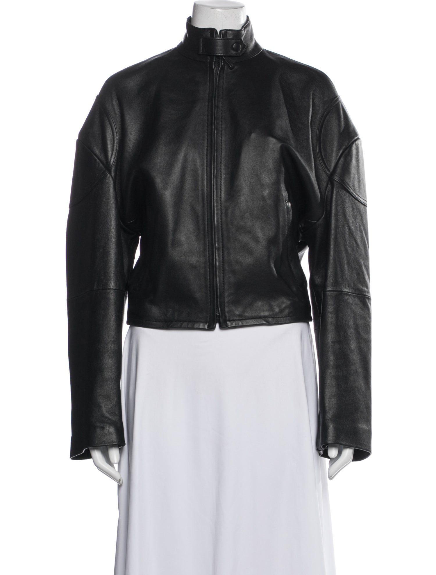 Acne Studios Lamb Leather Biker Jacket
