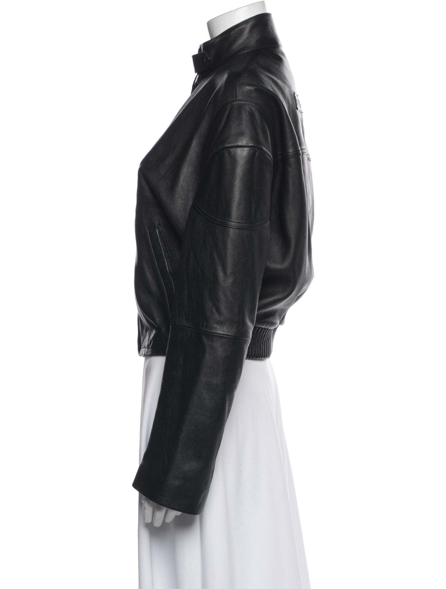 Acne Studios Lamb Leather Biker Jacket