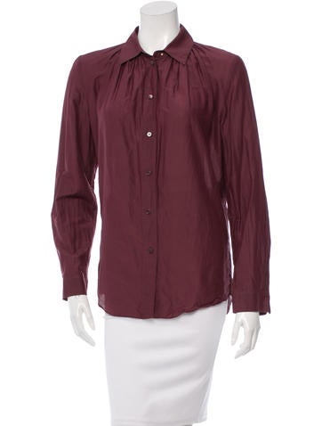 Acne Adeline Button-Up Top