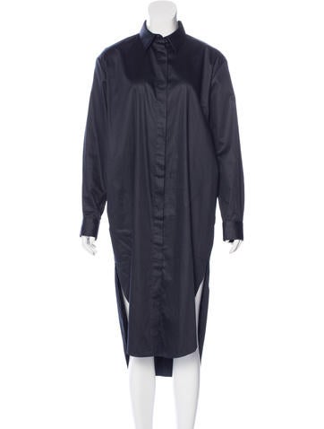 Acne Seattle Cut Pop Midi Dress