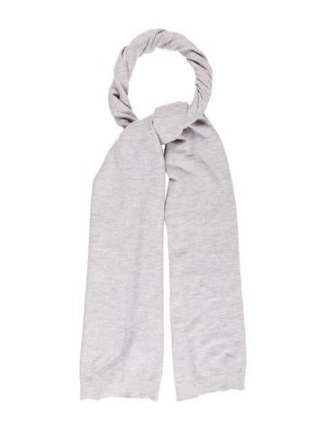 Acne Grey Wool Scarf w/ Tags