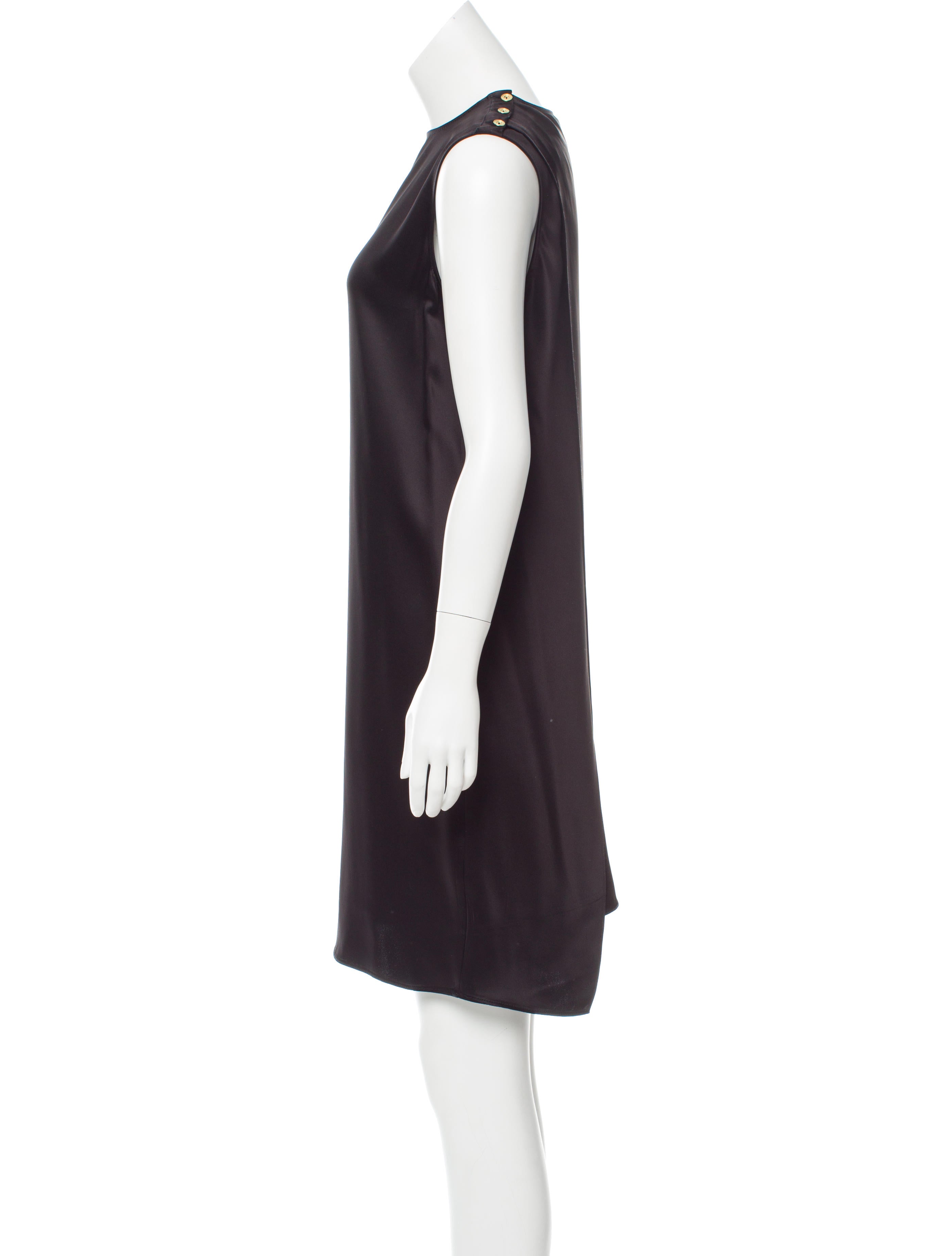 Acne Studios Belvidere Satin Dress