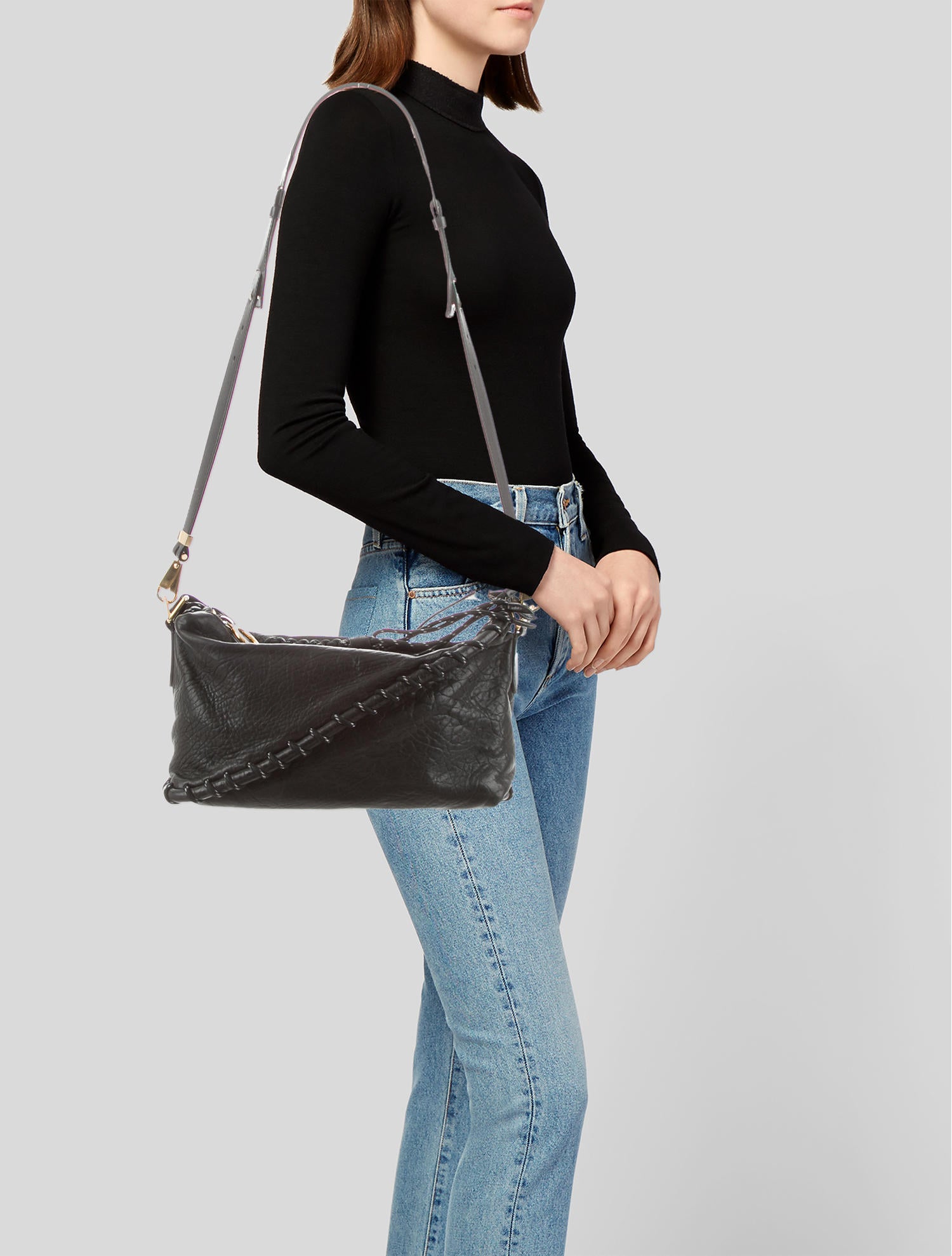 Acne Studios Acne Rope Messenger Bag - Black Satchels, Handbags