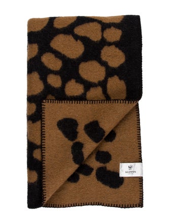 Acne Studios Printed Wool Throw Blanket