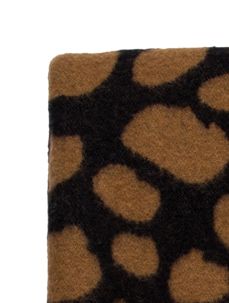 Acne Studios Printed Wool Throw Blanket