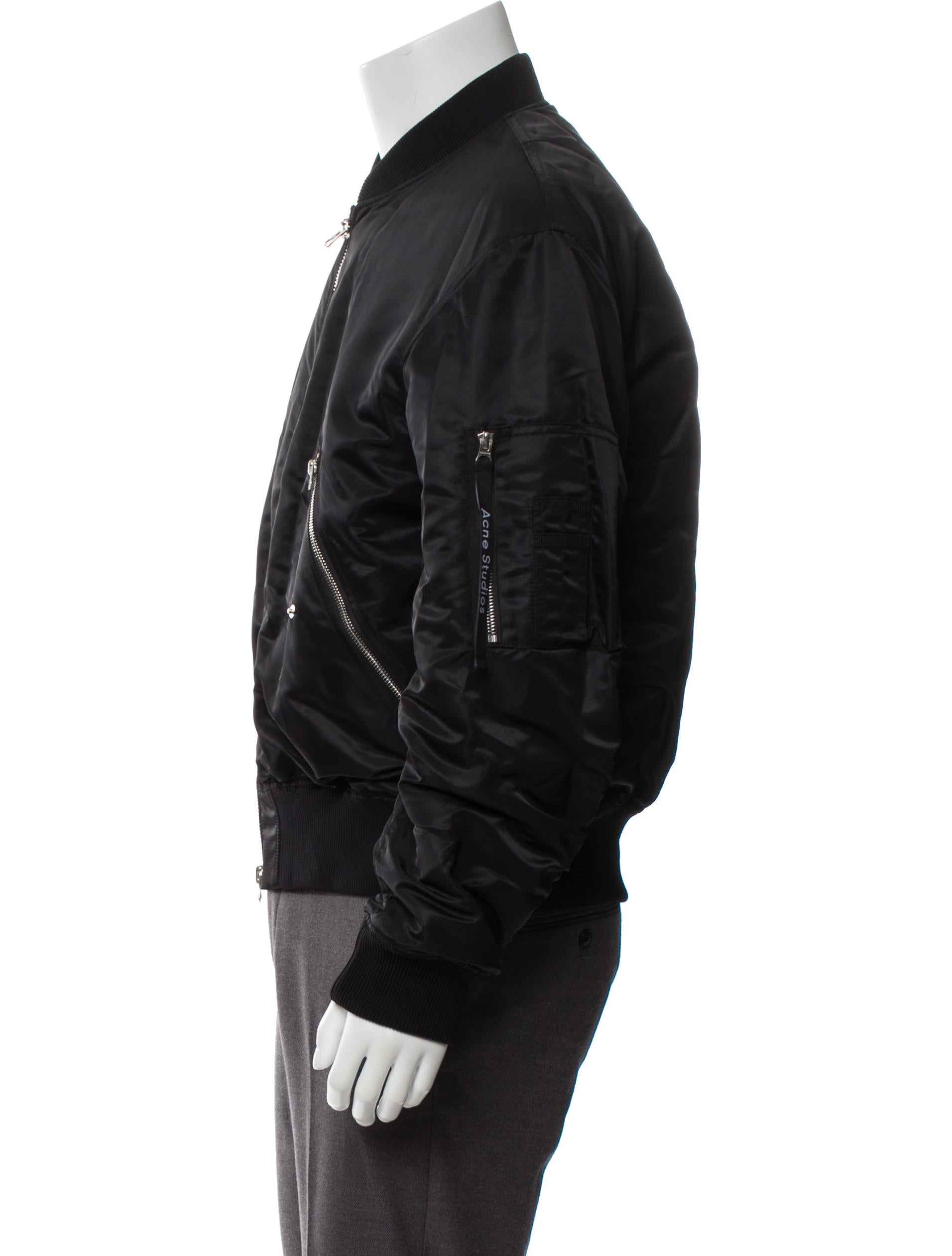 Acne Studios Makio Bomber Jacket w/ Tags - Black Outerwear