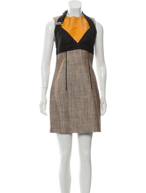 Acne Studios Sleeveless Mini Dress Black
