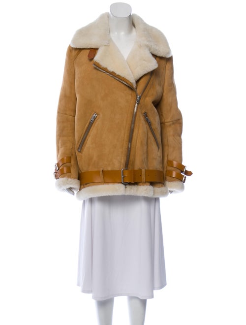 Acne Studios Shearling Moto Jacket