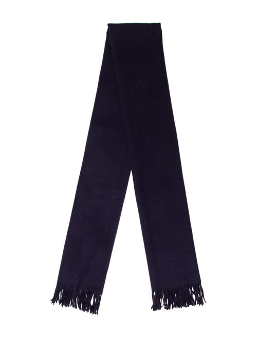 Acne Studios Virgin Wool Scarf Indigo