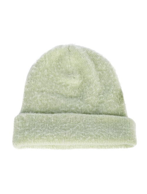 Acne Studios Wool Knit Beanie Green