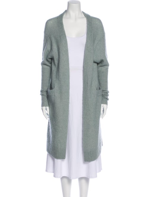 Acne Studios Open Front Sweater Blue