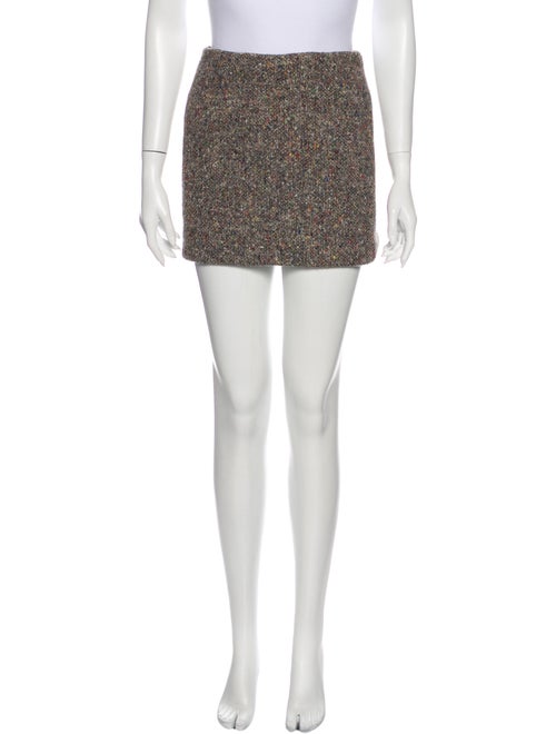 Acne Studios Mini Skirt Grey