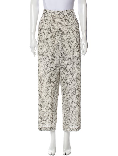 Acne Studios Printed Wide Leg Pants