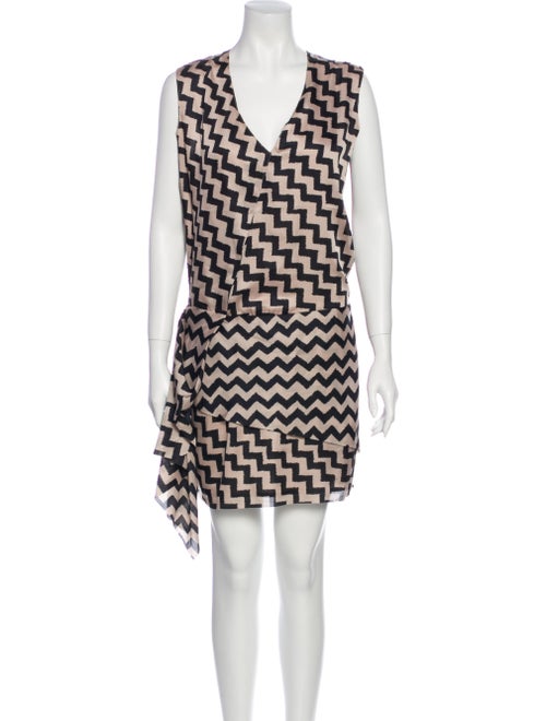 Acne Studios Printed Mini Dress
