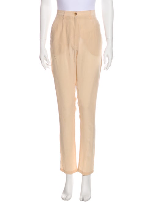 Acne Studios Silk Straight Leg Pants