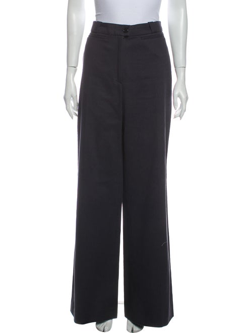 Acne Studios Wide Leg Pants Blue