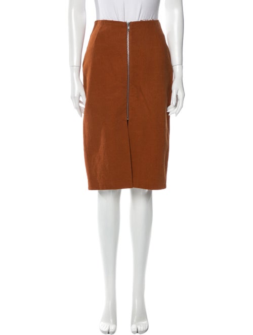 Acne Studios Knee-Length Skirt Brown