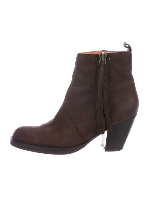 Acne Studios Suede Boots Brown