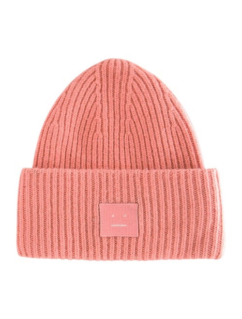 Acne Studios Wool Rib-Knit Beanie wool