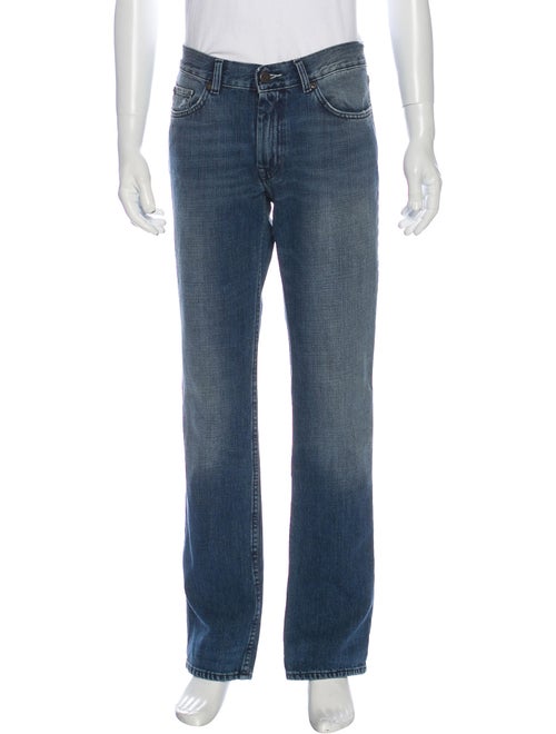 Acne Studios Straight-Leg Jeans Blue