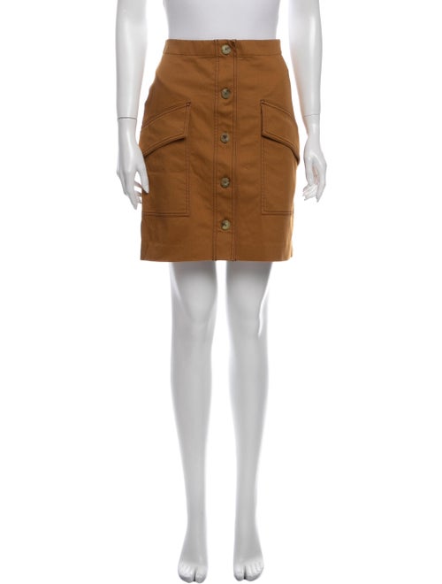 Acne Studios Mini Skirt Brown