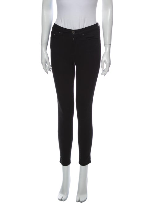Acne Studios Mid-Rise Skinny Leg Jeans Black