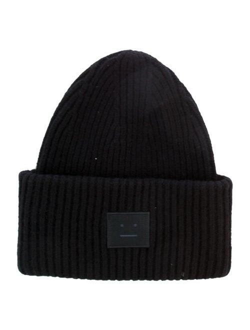 Acne Studios Wool Knit Beanie black
