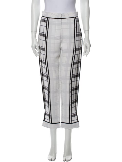 Acne Studios Plaid Print Straight Leg Pants w/ Tag