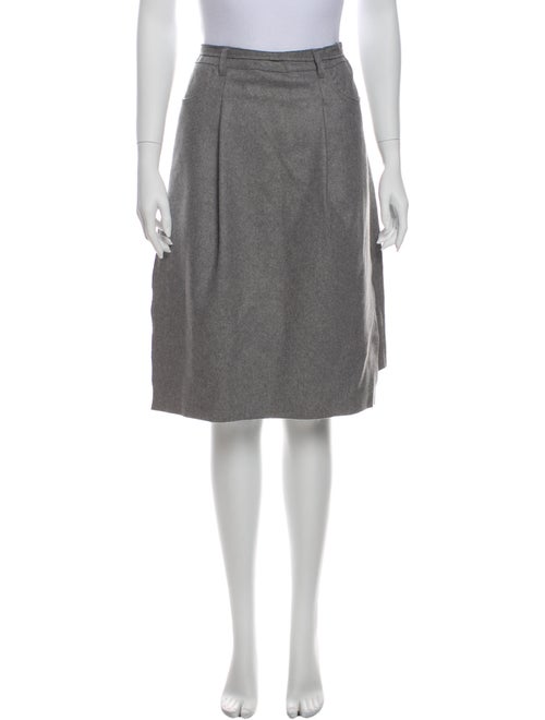 Acne Studios Wool Knee-Length Skirt Wool