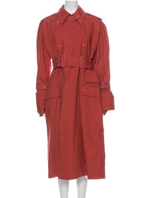 Acne Studios Trench Coat Red