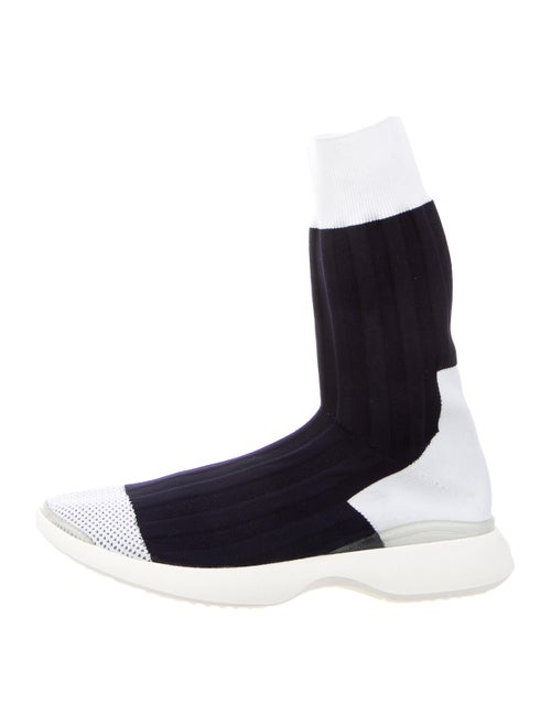 Acne Studios Knit Sock Sneakers navy