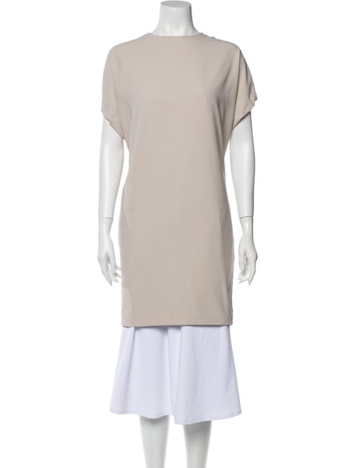 Acne Studios Bateau Neckline Mini Dress