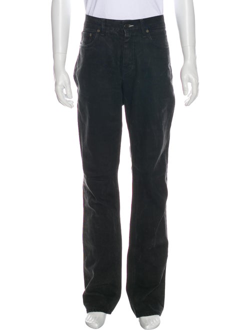 Acne Studios Straight-Leg Jeans Black