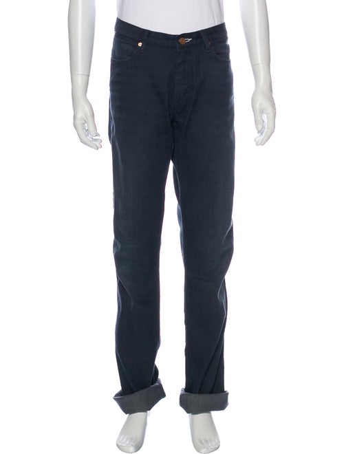 Acne Studios Straight-Leg Jeans Blue