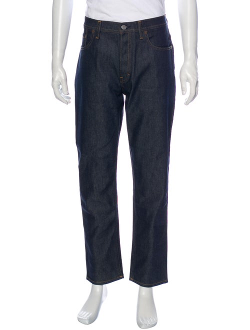 Acne Studios Straight-Leg Jeans Blue