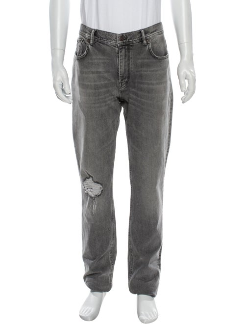 Acne Studios Straight-Leg Jeans Grey