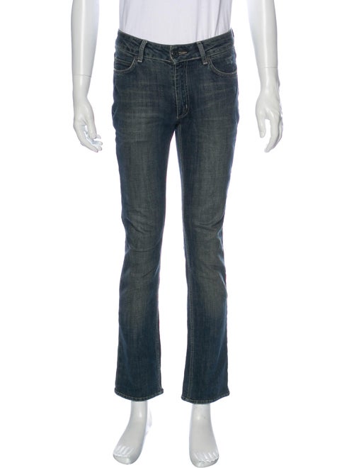 Acne Studios Straight-Leg Jeans Blue