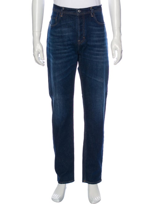 Acne Studios Straight-Leg Jeans Blue